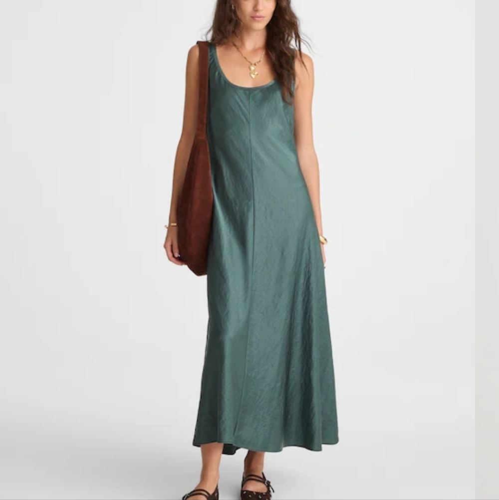 NWT Madewell Scoopneck Tank Dress 6
